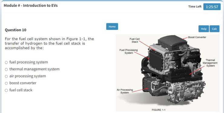 Online Exams EV Technician Training